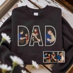Embroidered Custom DAD Sweatshirt - Image 2