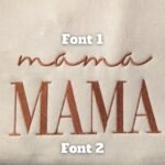 Custom Est Date Mama Crewneck Sweatshirt - Image 5