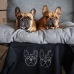 Personalized Dog Portrait Outline Embroidered Sweatshirt - Image 3