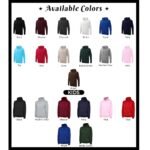 Custom Embroidered Roman Numeral Hoodie • Couples Gift • - Image 8