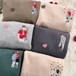 Premium Embroidered Portrait Hoodie For Loved Ones - Image 6