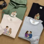Premium Embroidered Portrait Hoodie For Loved Ones - Image 7