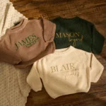 Embroidered Kids Name Sweater - Image 2