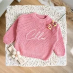 Embroidered Kids Name Sweater - Image 3