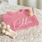 Embroidered Kids Name Sweater - Image 4